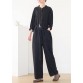 New black style foreign fashion jumpsuit casual all-match pants