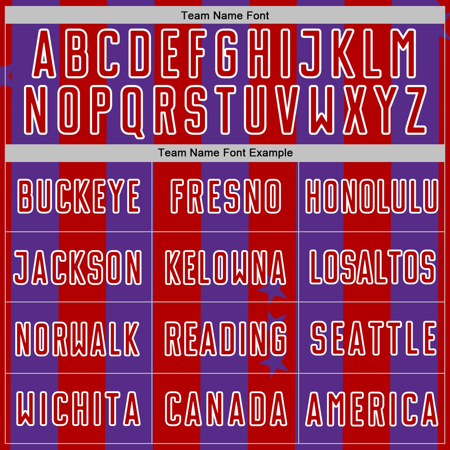 Custom Purple Red-White Stars And Stripes Sports Sublimation Soccer Uniform Jersey