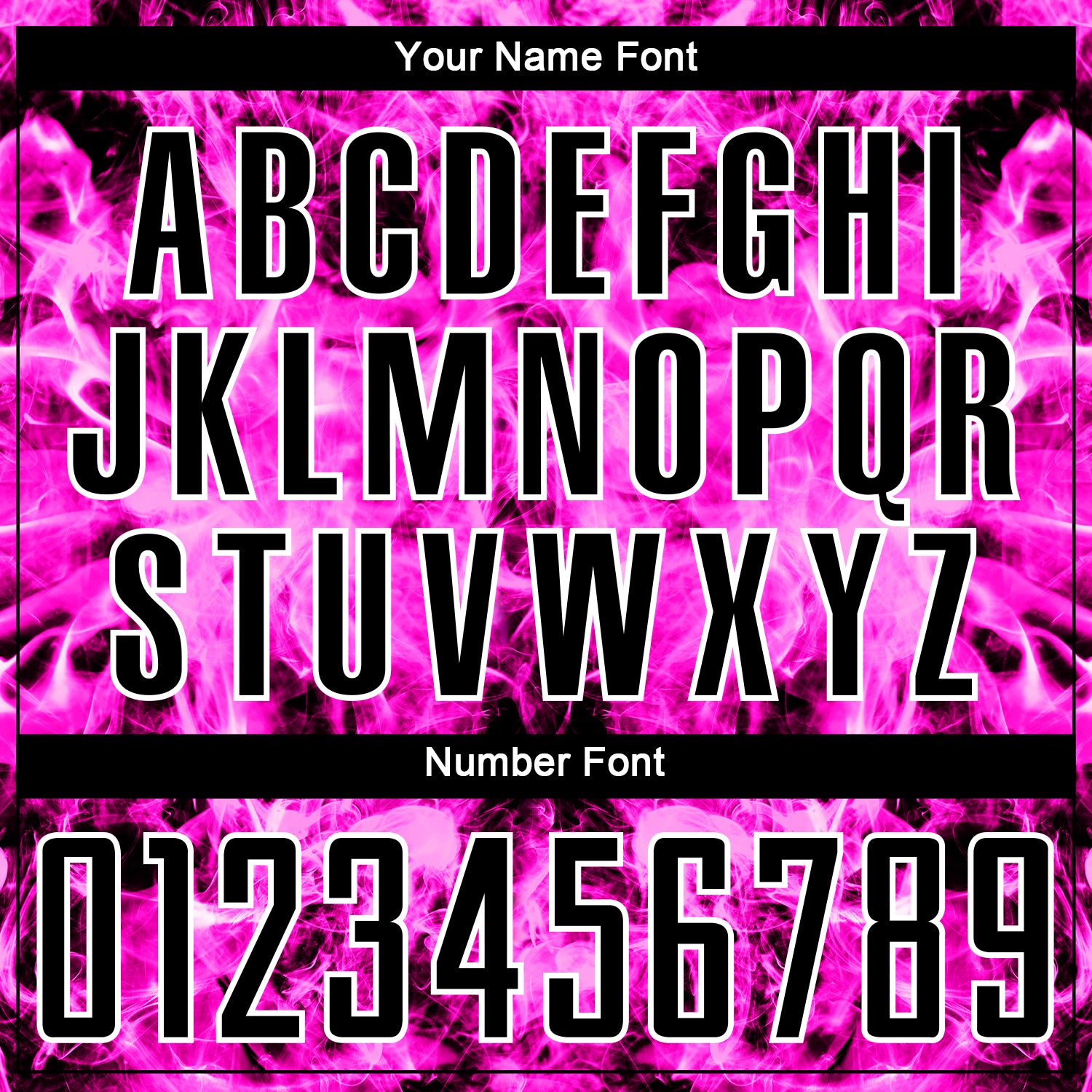 Custom Black Pink-White Flame Sublimation Soccer Uniform Jersey