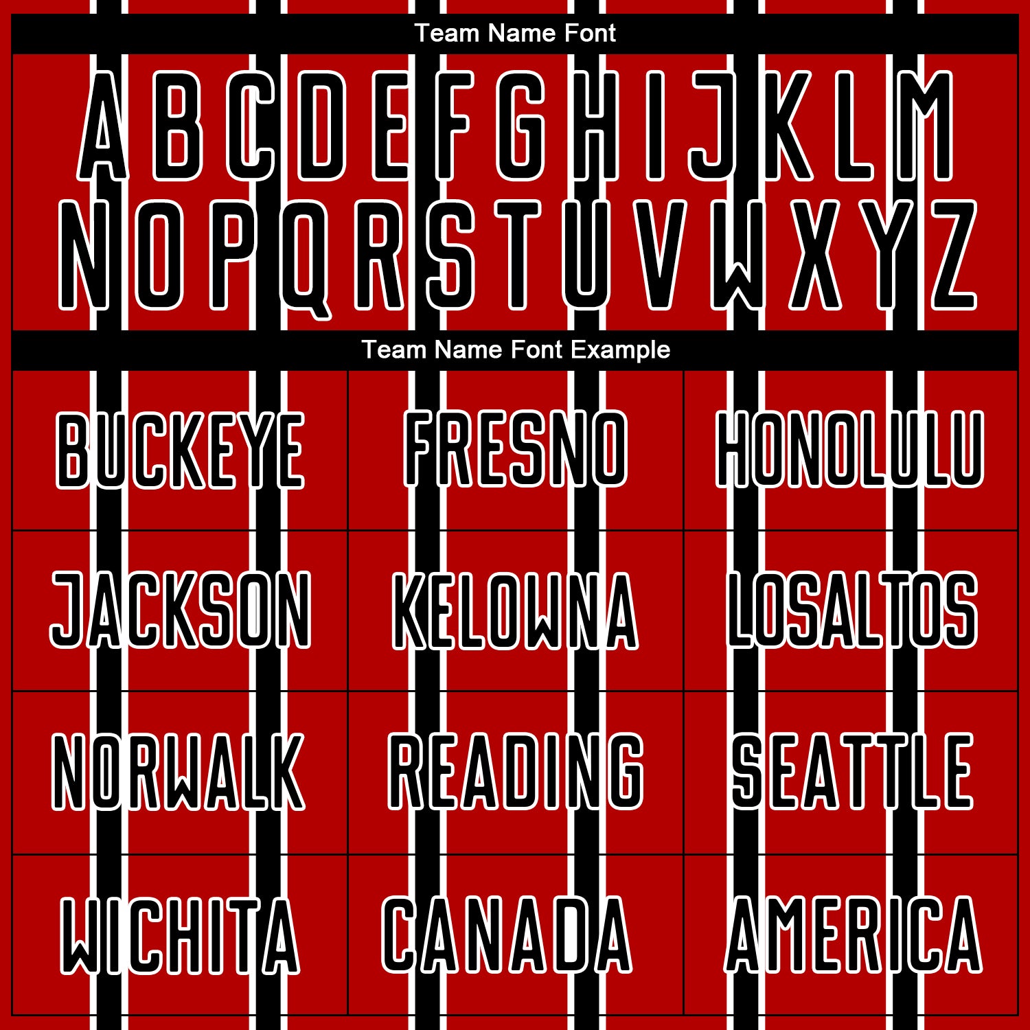 Custom Red Black-White Stripe Line Sublimation Soccer Uniform Jersey