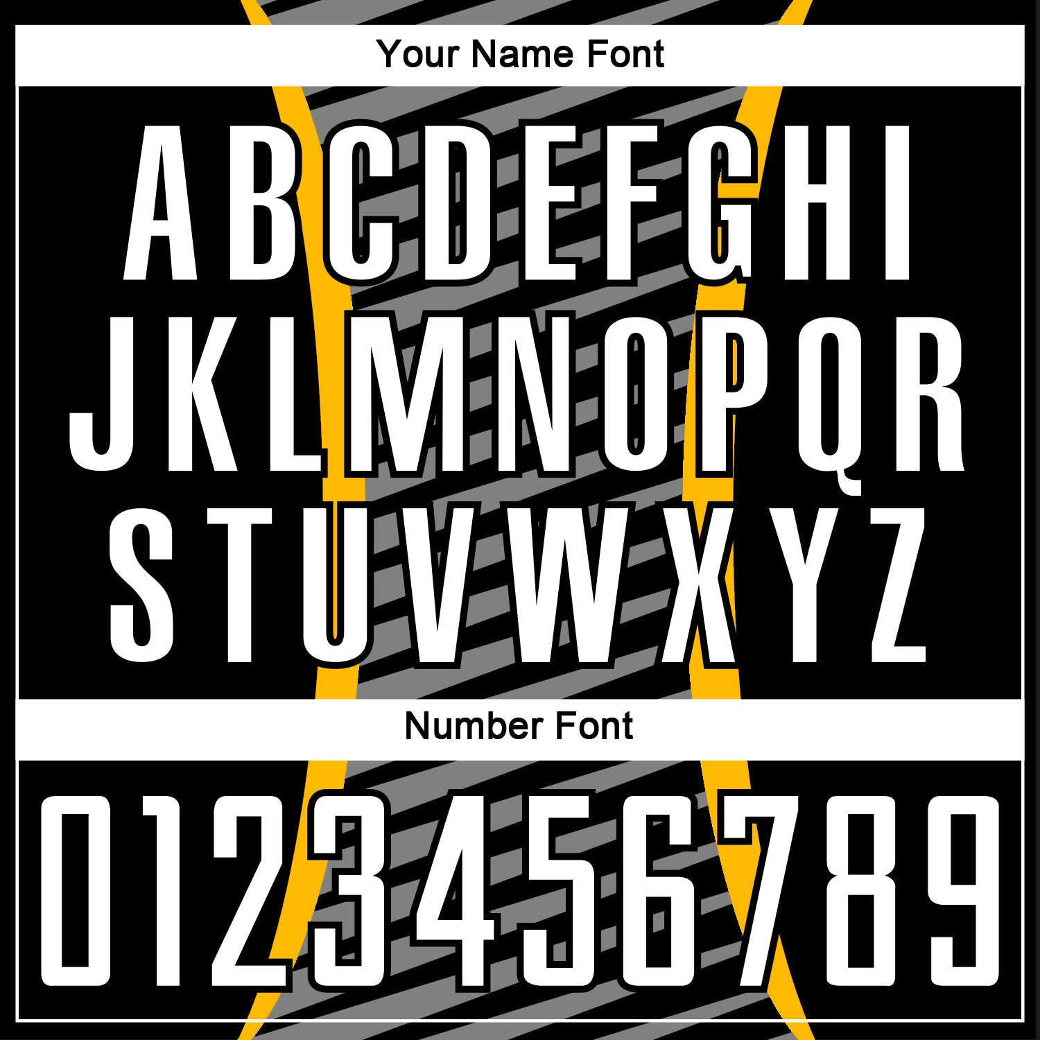 Custom Gold White-Black Stripe Line Sublimation Soccer Uniform Jersey